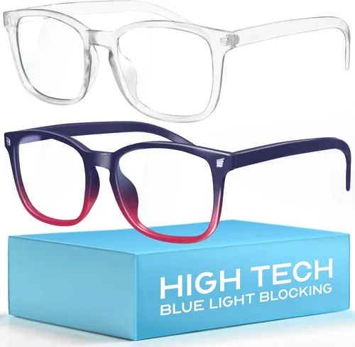 Miniatura 15 de Livho Gafas de Luz Azul de Alta Tecnología - Gafas de Computadora con Bloqueo Avanzado de Luz Azul - Fatiga por Pantalla y Protección UV