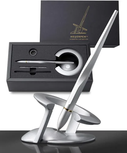 Miniatura 11 de novium Hoverpen Interstellar - Bolígrafo unisex, Mars Magma, ángulo de 23.5 grados, diseño premium, escritura suave, sin derrames