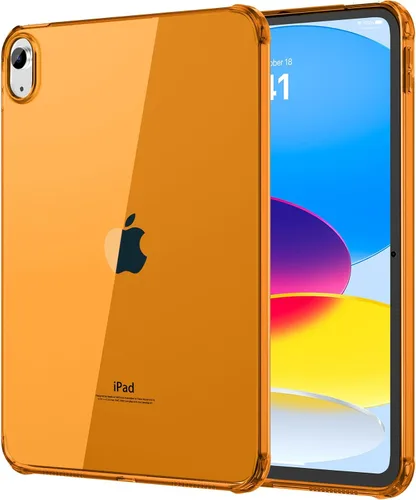 Miniatura 31 de MoKo Funda transparente para iPad (A16) de 11ª generación 2025 de 11 pulgadas/10ª generación 2022 de 10.9 pulgadas, TPU suave y ligero, 1