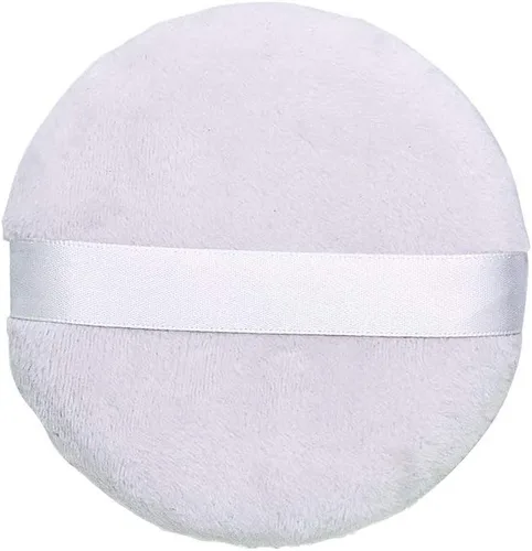 Topwon Soplo de polvo de 5 pulgadas para cuerpo de bebé, tamaño extra grande, polvo corporal para mezclar y ajustar la base de maquillaje (1 unidad)