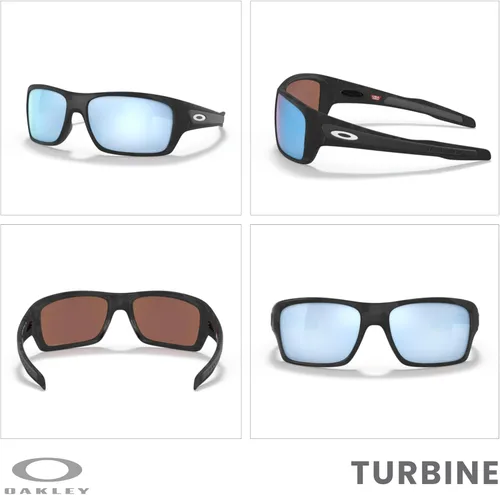 Miniatura 23 de Oakley Turbine OO9263 - Gafas de sol rectangulares para hombre, correa + paquete con kit de gafas de diseñador iWear