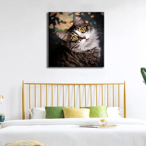 Laoife Pintura en Lienzo Personalizada 30x30 cm Sube Imágenes, Impresiones en Lienzo Personalizadas con tus Fotos, Regalos Personalizados de Niños,