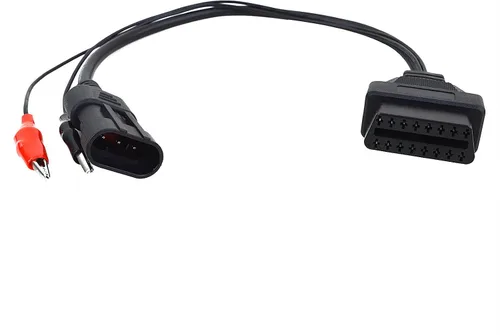 Miniatura 4 de Fiat Alfa Lancia Profesional Auto Car Diagnóstico Conector 3 Pin a 16 Pin OBD2 Adaptador Cable Herramienta de Reparación