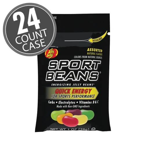 Miniatura 2 de Jelly Belly Sport Beans - Frijolitos de gelatina energizantes - Sabores surtidos, paquete de 24