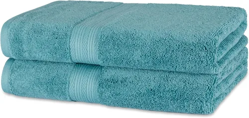 Miniatura 13 de Amazon Basics Juego de toallas de baño suaves, absorbentes, resistentes a la decoloración, 100% algodón, 6 piezas (12 x 12 pulgadas), toallas Carmesí