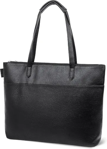 Marvolia Bolso grande Bolsos de mano para mujer, de piel sintética, bolso de mano de trabajo con cremallera