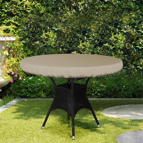 Miniatura 4 de Covers & All Cubierta para Mesa Redonda, 12 Oz Impermeable Resistente a UV y Clima, Cubierta de Mesa de Exterior para Muebles de Patio al Aire Libre