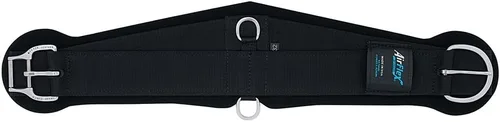 Miniatura 7 de Weaver Equine Airflex Roper Horse Cinch, Anti-Slip Nylon Webbing Saddle Cinch Girth with Smart Roller Buckle, Western Horse Riding Supplies, Black