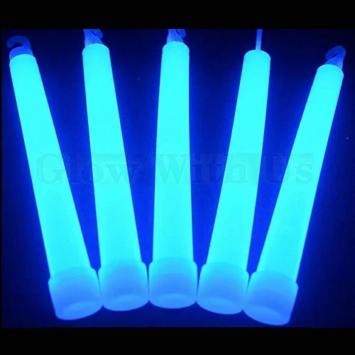 Miniatura 7 de Varillas brillantes de 6 pulgadas. Azul
