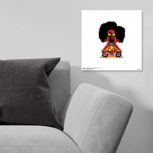 Miniatura 3 de Trends International Gallery Pops Spider-Man: Across the Spider-Verse - Póster de pared con retrato de Jessica Drew, 12.00 x 12.00 pulgadas, versión