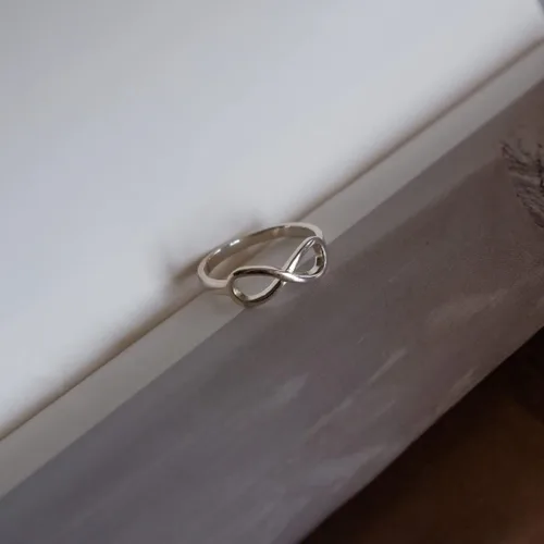Miniatura 6 de Anillo infinito de amistad para mujeres, adolescentes, niñas, mejor amiga, 2 mejores amigas, mejores amigas, amigas, hermanas, promesa, mujer, ella