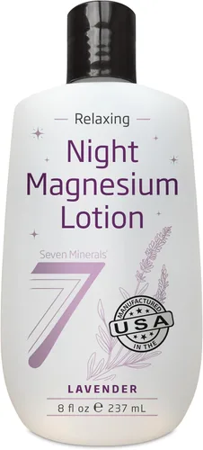 Miniatura 8 de Seven Minerals Loción de magnesio para dormir, alivio calmante y relajación - Magnesio altamente concentrado para un mejor sueño, pies y cuidado