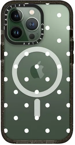 Miniatura 228 de Funda Impact de CASETiFY para iPhone 13 Pro Max con Magsafe - Estuche Claro Cuento de Invierno - Claro Negro Estuche transparente Winter Tale