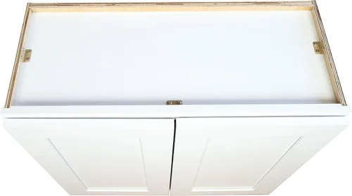 Miniatura 6 de Hollywood Fabiani Design - Armario de cocina para pared, listo para montar, 33 pulgadas de ancho x 12 pulgadas de profundidad x 30 pulgadas de alto