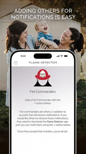 Miniatura 5 de Detección instantánea de llamas, notifica a los teléfonos de la llama y su ubicación, Android e iOS.