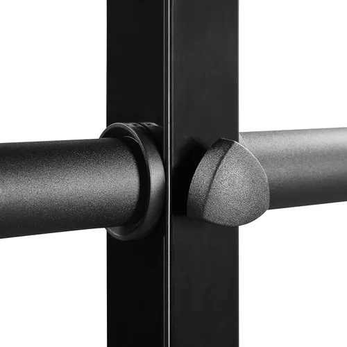 Miniatura 7 de Yaheetech Soporte para placas de mancuernas y mancuernas de 2 pulgadas para árbol olímpico, soporte para placa de parachoques de peso con 2 soportes