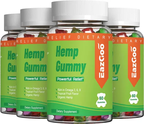 Miniatura 9 de Natural Hemp Gummies 2,000,000 XXL Extra Strength - Veganas, bajas en azúcar, sin OMG - 120