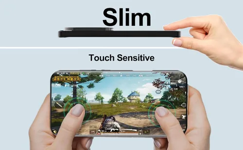 Miniatura 6 de QUIETIP Funda magnética para Honor Magic 8 Lite/Honor X9d, marco de metal de doble cara cubierta de vidrio templado transparente, negro