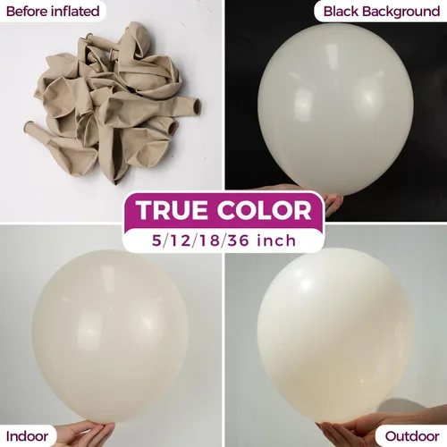 Miniatura 28 de Bezente - Globos de 5 pulgadas de látex redondos pequeños para revelación de género, despedidas de soltera, cumpleaños, bodas y aniversarios, aptos