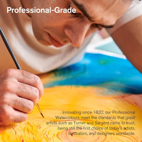 Miniatura 3 de Winsor & Newton - Pintura para acuarela profesional Azul cobalto