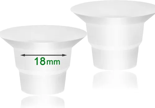 Insertos de brida de silicona de 18mm Compatibles con Elvie Stride para Lansinoh para Medela para Spectra para eufy para Momcozy S9 S12 M5 M9 para