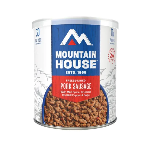 Miniatura 9 de Mountain House Carne en cubos Comida liofilizada de supervivencia y emergencia Lata #10 Sin gluten, 30122