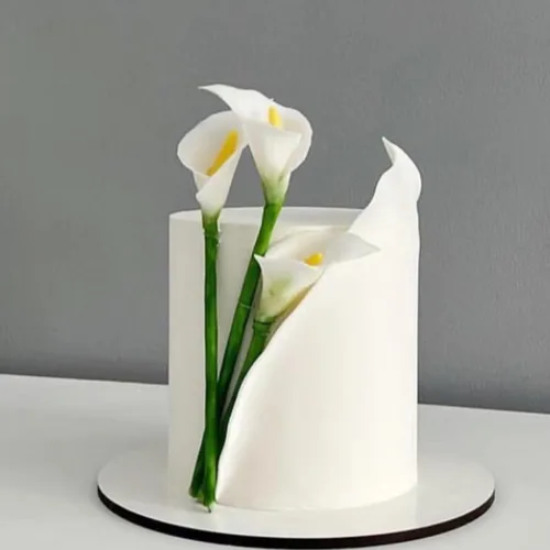 Miniatura 7 de ZiXiang Moldes de silicona de flores de orquídea, molde de fondant de flores de hibisco, molde de silicona para decoración de pasteles, decoración