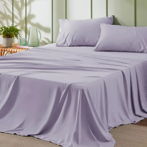 Miniatura 18 de Bedsure Sábanas de tamaño King – Sábanas suaves para cama de tamaño King, 4 piezas de hotel de lujo verde menta, juego de sábanas refrescantes de 11