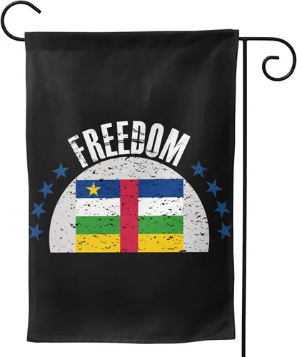 Miniatura 4 de The Central African Republic Flag And Freedom Garden Flag 28"x40" Inch Double Sided Garden Flags Home Lawn Outdoor Decor Flags Party Banner Welcome