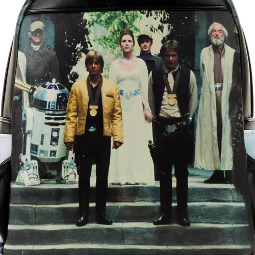 Miniatura 6 de Loungefly Star Wars - Mochila pequeña con marco final A New Hope