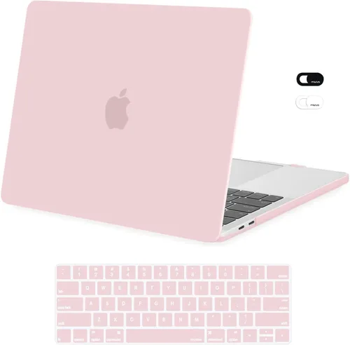 Miniatura 14 de MOSISO - Carcasa rígida de plástico, compatible con MacBook Pro de 13 pulgadas y cubierta para teclado y cámara web