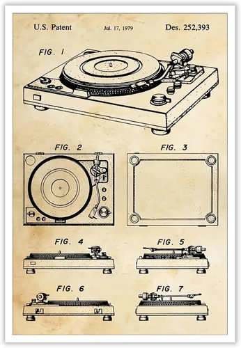 Miniatura 8 de Lienzo con estampado de patente para cámara, arte de pared, póster de dibujo de patente vintage, clásico, fresco, entusiastas de la fotografía
