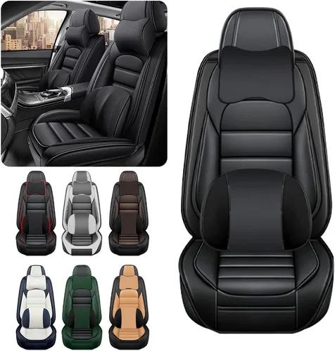 Miniatura 2 de Fundas de asiento de automóvil de lujo para Mercedes-Benz GLE 350 2017-2023, funda de asiento de piel sintética impermeable, suave, transpirable