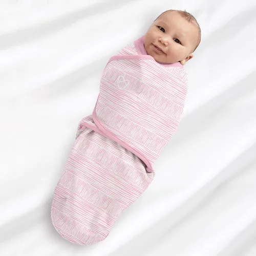 Miniatura 7 de SwaddleMe Natural Position - Manta envolvente 2 en 1 con cremallera fácil de cambiar, tamaño pequeño/mediano, 0-3 meses, paquete de 1