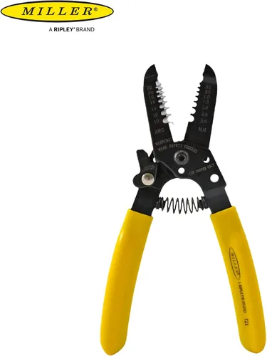 Miniatura 4 de Miller 721 Pelacables y cortador para técnicos profesionales, electricistas e instaladores, herramienta fácilmente portátil, 3.8 onzas