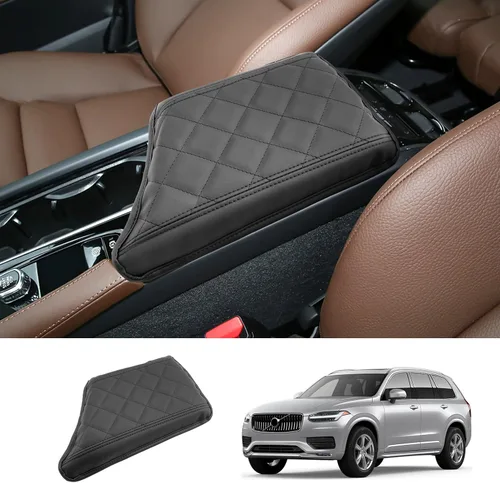 Miniatura 10 de 2019-2025 2026 Cubierta de Consola Central para Volvo XC40 (Core/Plus/Ultra/Ultimate/Momentum/R-Design/Inscription), Funda de Respaldo de Brazo