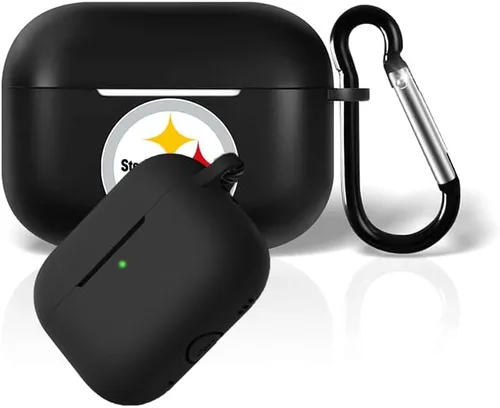 Miniatura 4 de Funda protectora de silicona para 49ers compatible con AirPods de 1ª/2ª generación, funda de carga, llavero
