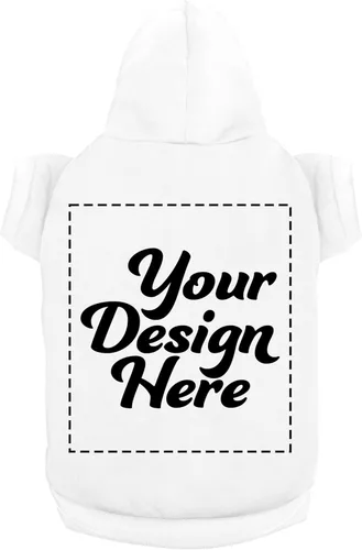 Miniatura 6 de Sudadera personalizada con capucha para perro, sudadera con capucha personalizada para mascotas, texto/imagen, perros pequeños/medianos/grandes