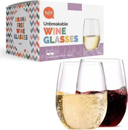 Miniatura 11 de Copas de vino de una pieza, Crystal Clear