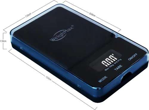 Miniatura 5 de Weighmax Dream Series - Báscula digital de bolsillo, 100 x 0.00 oz, color negro