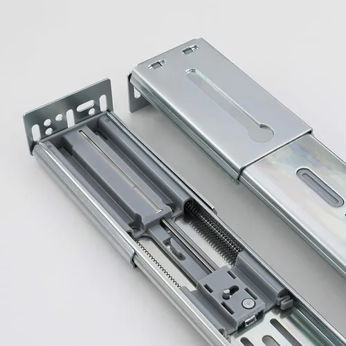 Miniatura 3 de LONTAN 6 pares de soportes de montaje trasero para guía de cajón, soporte de gabinete, guía de carril de cajón, piezas de repuesto para cocina