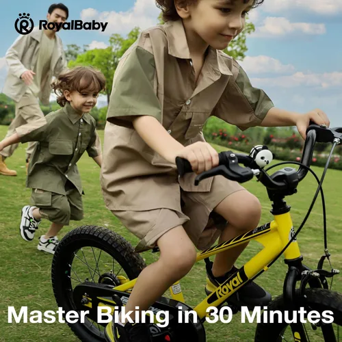 Miniatura 8 de RoyalBaby EZ Kids Bike 12 14 16 18 20 Inch Balance Pedal 2-in-1 Training Bicycle Boys Girls Ages 3 to 12 Years Easy Learn for Beginners