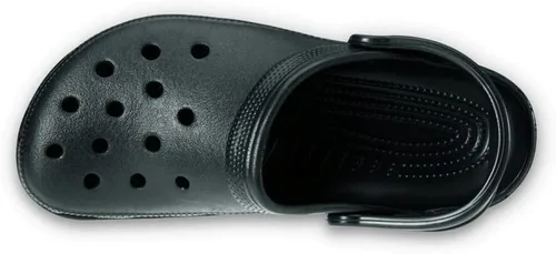 Miniatura 4 de Crocs - Zuecos unisex, color negro, talla 10 de EE. UU. para hombre