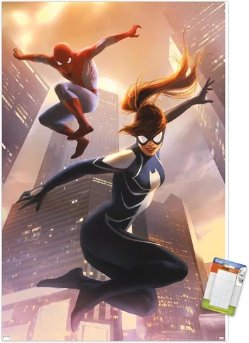 Miniatura 10 de Trends International Marvel Comics Spider-Man - Póster de pared #8 de Spider-Girl, 34 pulgadas de largo x 22.4 pulgadas, versión premium sin marco