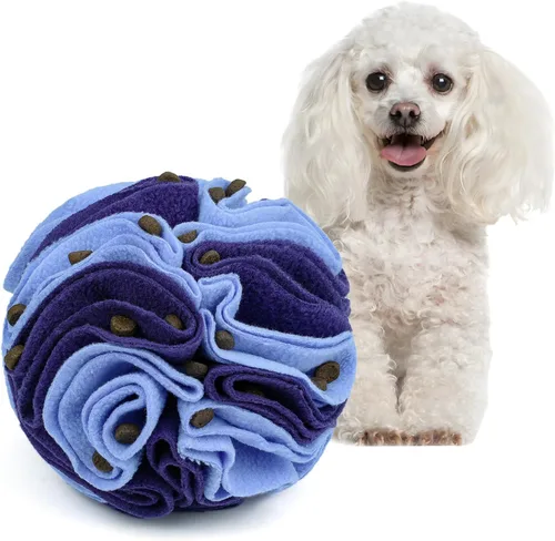 Miniatura 27 de Pelota de olfateo para mascotas, bola interactiva para perros ciegos, entrenamiento para aliviar el estrés, juguetes de enriquecimiento para perros