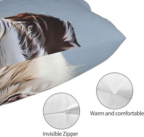Miniatura 4 de Funda de almohada con foto personalizada, funda de almohada personalizada de gatos y perros, fundas de cojín impresas de dos caras de 14 x 20