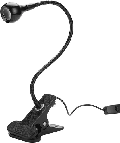 Miniatura 9 de GOWENIC Lámpara LED de curado de pegamento, luz UV portátil USB con clip para gel de uñas, reparación de teléfono, detección fluorescente y uso
