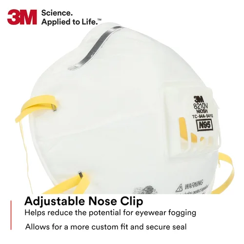 Miniatura 7 de Mascarilla para partículas, protección respiratoria N95, 80