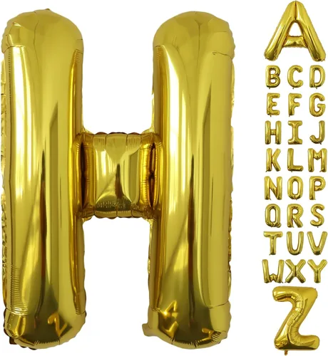 Miniatura 154 de SINBEE Globo dorado del número 10, papel de aluminio Mylar de 40 pulgadas, decoración de fiesta reutilizable para cumpleaños, aniversario, Oro