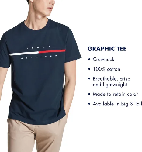 Miniatura 5 de Tommy Hilfiger - Camiseta de manga corta para hombre Tino